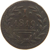 FRANKFURT PFENNIG 1819  #MA 022694 - Groschen & Andere Kleinmünzen