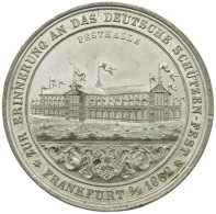 FRANKFURT MEDAILLE 1862 FRANKFURT A. M. ZINNMEDAILLE 1862 (VON SEBALD, 40,8MM) #MA 000934 - Groschen & Andere Kleinmünzen