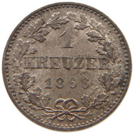 FRANKFURT KREUZER 1866  #MA 004513 - Groschen & Andere Kleinmünzen