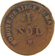 FRANCE SOL 1793 SIEGE OF MAYENCE MAINZ #MA 103851 - 1792-1804 First French Republic
