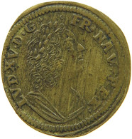 FRANCE RECHENPFENNIG  LOUIS XV. (1715–1774) NÜRNBERG #MA 061849 - 1715-1774 Luigi XV Il Beneamato