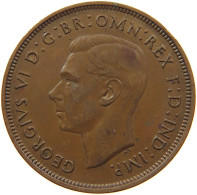 GREAT BRITAIN PENNY 1937 GEORGE VI. (1936-1952) #MA 101841 - D. 1 Penny