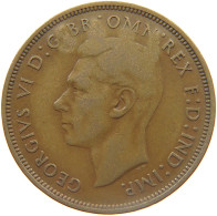 GREAT BRITAIN PENNY 1938 GEORGE VI. (1936-1952) COUNTERMARKED 1240 #MA 023035 - D. 1 Penny