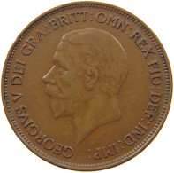 GREAT BRITAIN PENNY 1929 GEORGE V. (1910-1936) #MA 101837 - D. 1 Penny