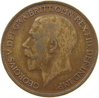 GREAT BRITAIN PENNY 1921 GEORGE V. (1910-1936) #MA 063495 - D. 1 Penny