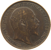 GREAT BRITAIN PENNY 1910 EDWARD VII., 1901 - 1910 #MA 101840 - D. 1 Penny