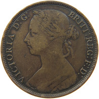 GREAT BRITAIN PENNY 1885 VICTORIA 1837-1901 #MA 101848 - D. 1 Penny