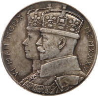 GREAT BRITAIN MEDAILLE 1935 GEORGE V (1910-1936) SILVER JUBILEE 1935, BY P METCAFE, KING AND MARY #MA 012730 - Sonstige & Ohne Zuordnung