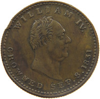 GREAT BRITAIN JETON 1831 WILLIAM IV. (1830-1837) BY TRAMPLING ON LIBERTY I LOST THE REINS #MA 023415 - Altri & Non Classificati