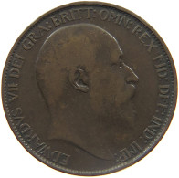 GREAT BRITAIN HALFPENNY 1902 EDWARD VII., 1901 - 1910 #MA 023397 - K. 1/2 Crown