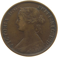 GREAT BRITAIN HALFPENNY 1866 VICTORIA 1837-1901 #MA 023285 - K. 1/2 Crown