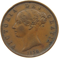 GREAT BRITAIN HALFPENNY 1854 VICTORIA 1837-1901 #MA 022973 - K. 1/2 Crown