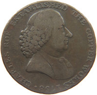 GREAT BRITAIN HALFPENNY 1790 MACCLESFIELD #MA 023070 - I. 1/2 Crown