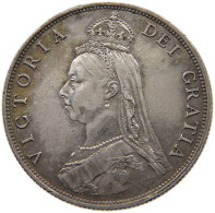 GREAT BRITAIN FLORIN 1887 VICTORIA 1837-1901 #MA 022936 - J. 1 Florin / 2 Shillings