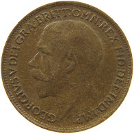 GREAT BRITAIN FARTHING 1920 GEORGE V. (1910-1936) #MA 100852 - B. 1 Farthing