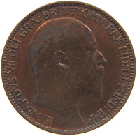 GREAT BRITAIN FARTHING 1904 EDWARD VII., 1901 - 1910 #MA 023399 - B. 1 Farthing