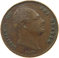 GREAT BRITAIN FARTHING 1835 WILLIAM IV. #MA 003235 - B. 1 Farthing