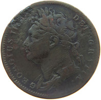 GREAT BRITAIN FARTHING 1822 GEORGE IV. (1820-1830) #MA 023404 - B. 1 Farthing
