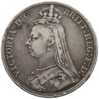 GREAT BRITAIN CROWN 1891 VICTORIA 1837-1901 #MA 022927 - M. 1 Crown