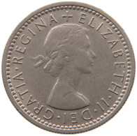 GREAT BRITAIN 6 PENCE 1962 ELIZABETH II. (1952-2022) #MA 073184 - H. 6 Pence