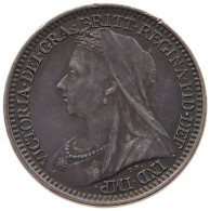 GREAT BRITAIN 2 PENCE 1901 VICTORIA 1837-1901 MAUNDY #MA 104126 - E. 1 1/2 - 2 Pence