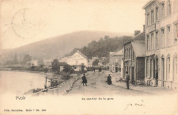 BELGIQUE - Yvoir - Le Quartier De La Gare - Carte Postale Ancienne - Yvoir