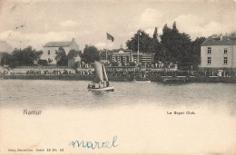 BELGIQUE - Namur - Vue Sur Le Royal Club -  Animé - Carte Postale Ancienne - Namen