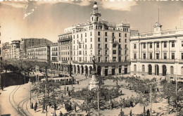 ESPAGNE - Zaragoza - Place D’Espagne Et Promenade Indépendance - Carte Postale Ancienne - Zaragoza