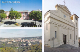 (AA097) - SAN CALOGERO (Vibo Valentia) - Multivedute: Municipio, Panorama, Chiesa Parrocchiale Dell'Immacolata - Vibo Valentia