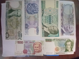 GREECE TURKEY  ITALY UNCIRCULATED Banknotes - Grèce