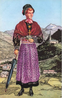 ILLUSTRATEUR - Landry - Costumes De Savoie - Colorisé - Carte Postale Ancienne - Autres & Non Classés