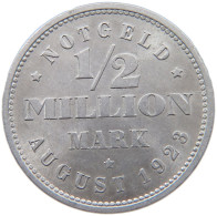 HAMBURG 1/2 MILLION MARK 1923  #MA 067485 - Altri & Non Classificati