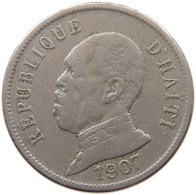 HAITI 50 CENTIMES 1907  #MA 063116 - Haiti