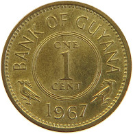 GUYANA CENT 1967  #MA 067151 - Guyana