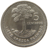 GUATEMALA 5 CENTAVOS 1987  #MA 025419 - Guatemala