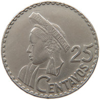 GUATEMALA 25 CENTAVOS 1965  #MA 063156 - Guatemala