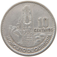 GUATEMALA 10 CENTAVOS 1961  #MA 063158 - Guatemala