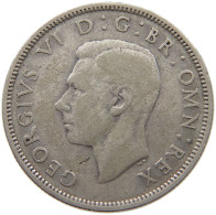 GREAT BRITAIN TWO SHILLINGS 1937 GEORGE VI. (1936-1952) #MA 023366 - J. 1 Florin / 2 Shillings