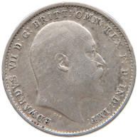 GREAT BRITAIN THREEPENCE 1910 EDWARD VII., 1901 - 1910 #MA 061793 - F. 3 Pence