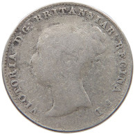 GREAT BRITAIN THREEPENCE 1866 VICTORIA 1837-1901 #MA 024830 - F. 3 Pence