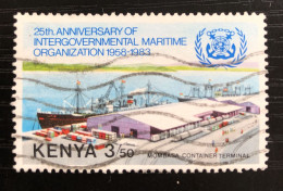 Kenya Marine Orgnization 3.5sh Fine Used - Kenya (1963-...)