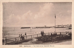 FRANCE - Quiberon - Port Maria Vu Du Boulevard Chenard - Carte Postale Ancienne - Quiberon