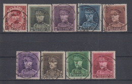 BELGIË - OBP - 1931 - Nr 317/24 (Centrale Stempels) - Gest/Obl/Us - 1931-1934 Quepis