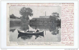 BELGIQUE - BRASSERIE - Carte -Vue TP Armoiries MONS 1904 - Boulangerie , Brasserie BONNE ESPERANCE   -- 10/649 - Beers