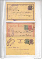 AISEMONT - 3 Entiers CHATELINEAU 1920 / 1927 - Cachets Privés Carrières Et Fours à Chaux D'Aisemont --  MM513 - Briefkaarten 1909-1934