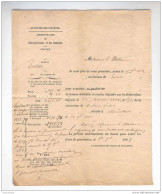 Document En FRANCHISE Administration Enregistrement MOORTZEELE 1887 Vers Notaire à GAND  --  MM467 - Portofreiheit