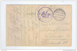 Carte-Vue NAMUR En Feldpost - Cachet COURTRAI Belgien 1915 Vers COLMAR - Cachet Régiment Avec Aigle  -- LL / 521 - Armada Alemana