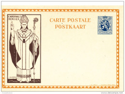 Carte Illustrée Cardinal Mercier 50 C - Non Utilisée  --  XX123 - Geïllustreerde Briefkaarten (1971-2014) [BK]