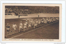Carte- Vue Officielle Des JEUX OLYMPIQUES AMSTERDAM 1928 - Le Marathon - Neuve  --  PP970 - Zomer 1928: Amsterdam