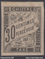 TIMBRE COLONIES GENERALES TAXE N° 9 NEUF * GOMME AVEC CHARNIERE - TB MARGES - Postage Due